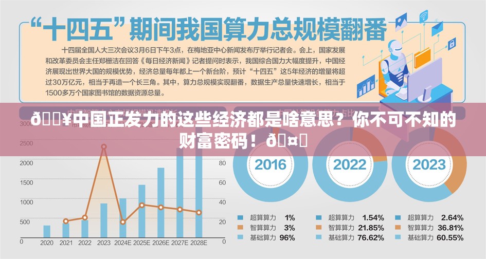 🔥中国正发力的这些经济都是啥意思？你不可不知的财富密码！🤑